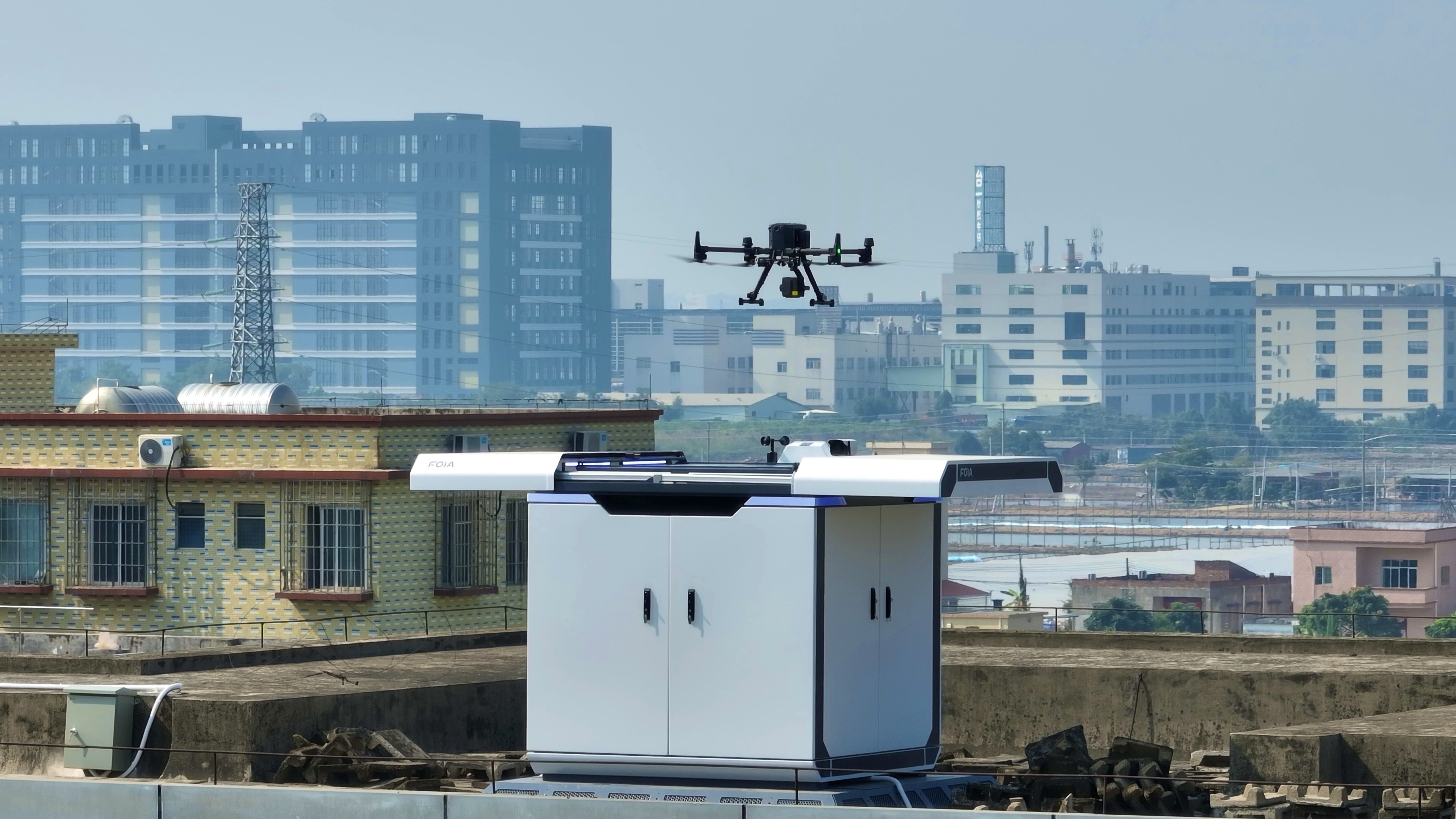 復亞無人機全自動機場